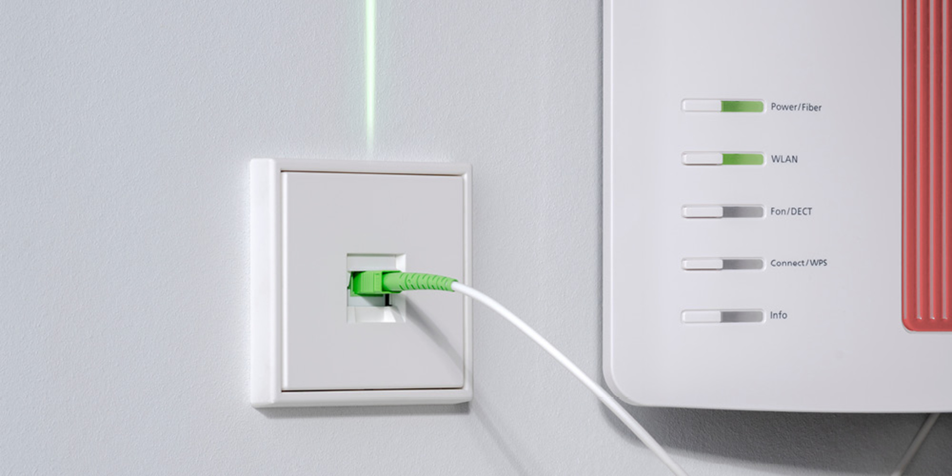 Die neuen Glasfaser-Anschlussdosen bei KB Elektro GmbH in Schwäbisch Hall